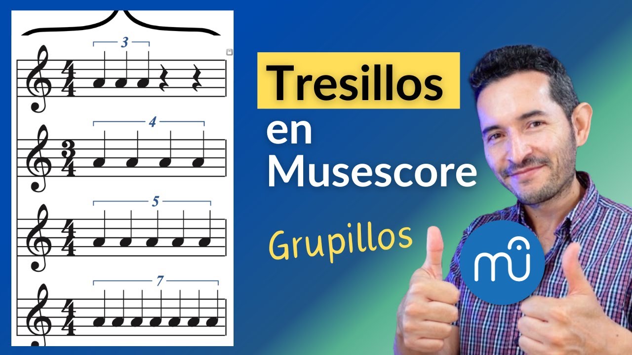 Musescore: dosillos, tresillos, cuatrillos, cinquillos, (quintillos) y otros