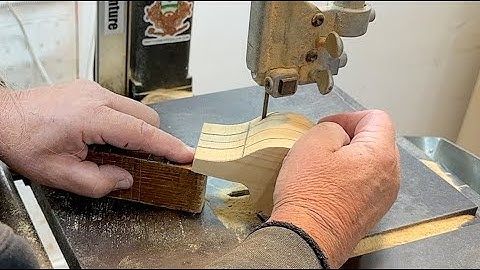 Cutting Cedar Decoy Heads on the Bandsaw - Decoy - Decoy Carving - Capt. Jeff Coats