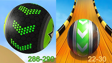 Going Balls VS Sky Rolling Ball 3D Android iOS Gameplay (Level 286-290)