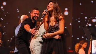 مجموعه من الأطفال يقتحمون المسرح أثناء غناء نانسي عجرم وشوفو نانسي كيف تصرفت معهم Nancy Ajram