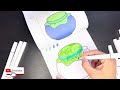 ASMR happy colouring satisfying and relaxing marker voice must watch this video ❤️🌸