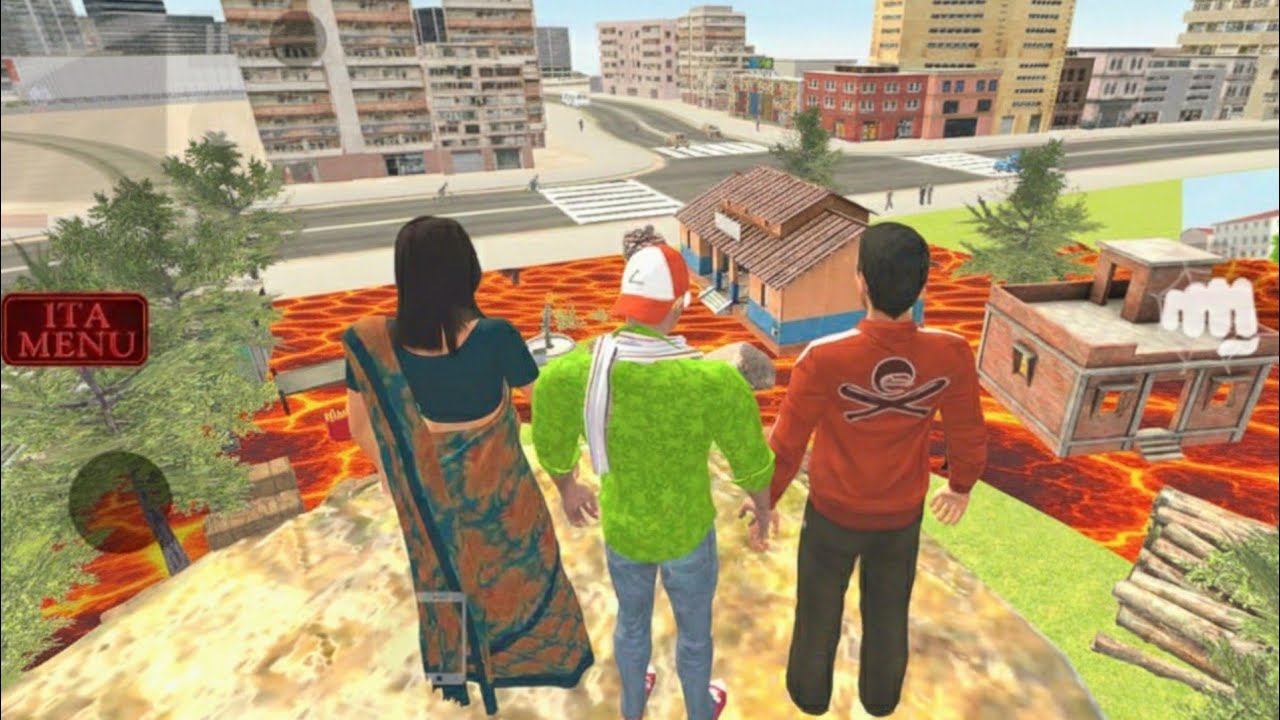 Jack Indian Village in the Lava😱🔥 Indian theft aura Game🥳🤩