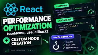 REACT PERFORMANCE OPTIMIZATION (useMemo, useCallback) || CUSTOM HOOK CREATİON  / EVEN 10