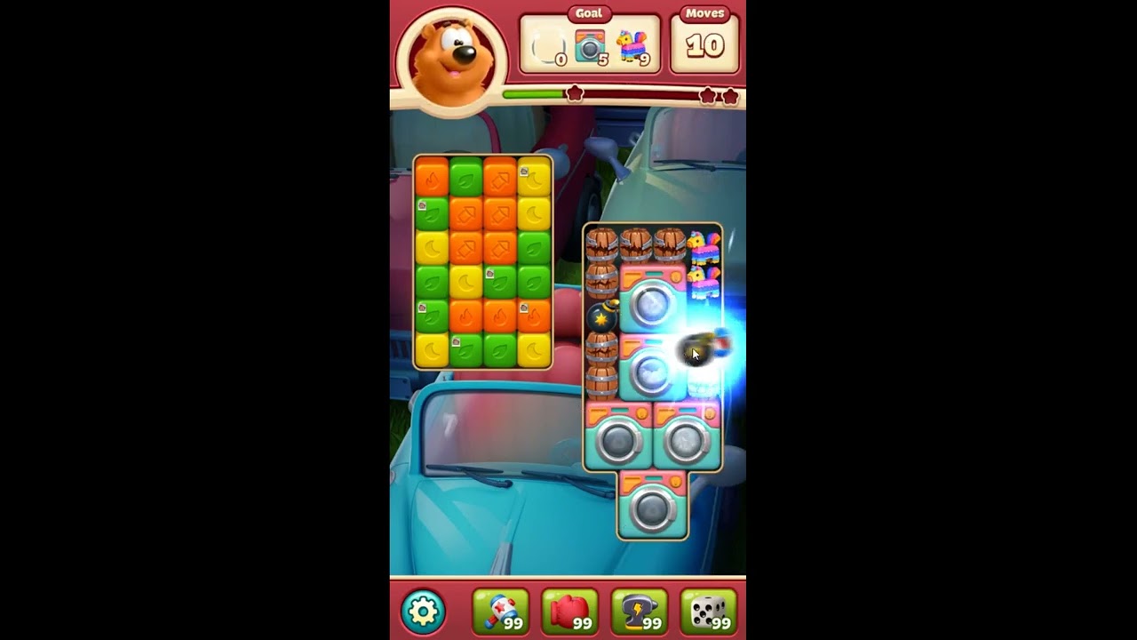 Toon Blast Level 8073 - NO BOOSTERS 🐻🐺🐱 | SKILLGAMING ✔️