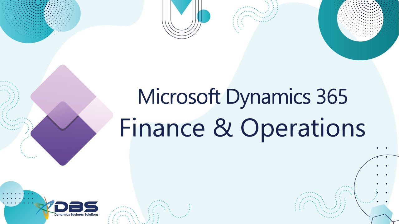 Microsoft Dynamics 365 Finance & Operations - YouTube