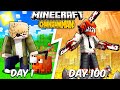 I Survived 100 Days as Denji in Chainsaw Man Minecraft… Here’s What Happened