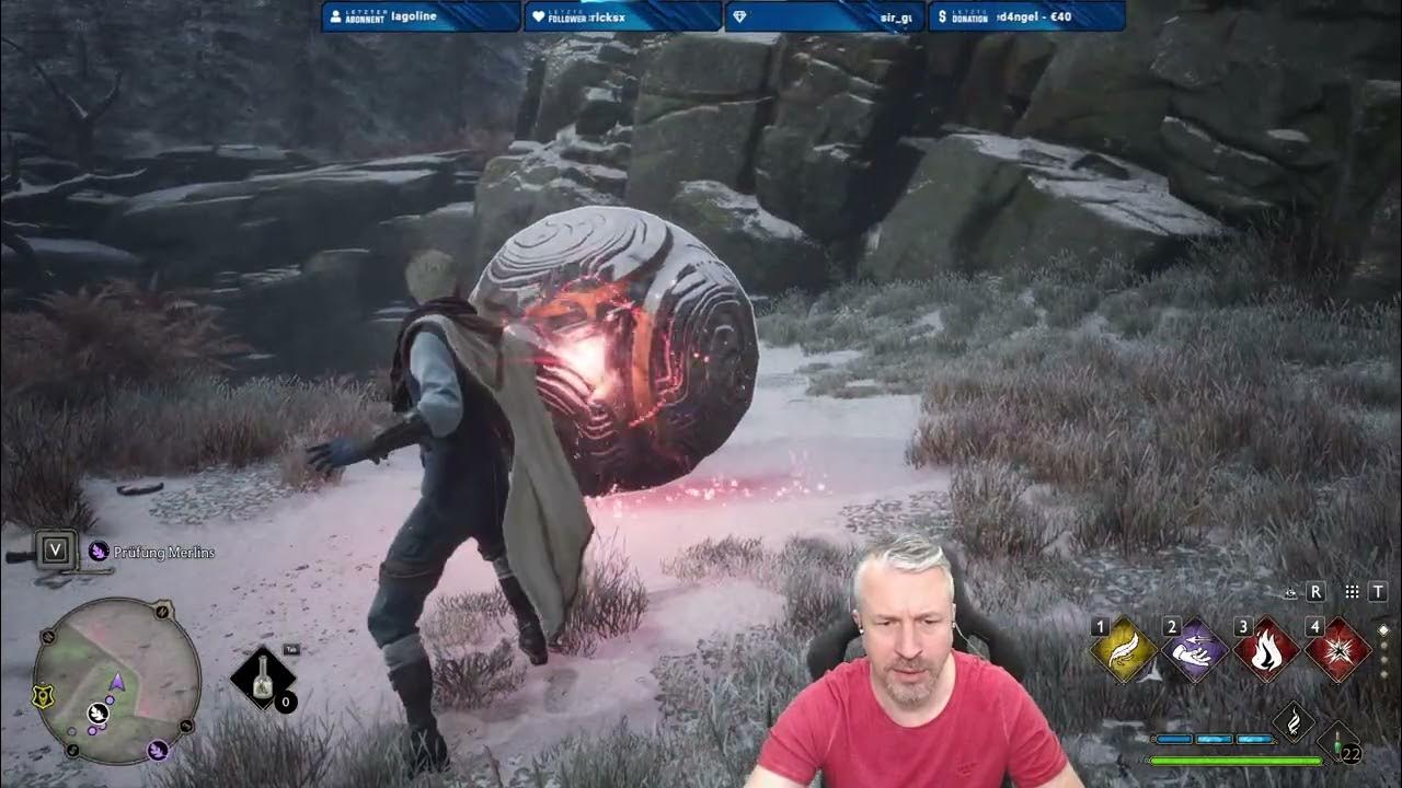 Hogwarts Legacy Die Merlin Rätselreihe Prüfung mit der großen Kugel YouTube