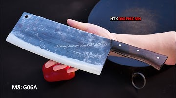 Dao Chặt Xương Cán Ốp G06A cực đẹp - hàng chuẩn của HTX DAO PHÚC SEN
