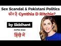 Cynthia D Ritchie Sex Scandal and politics in Pakistan - Know all about it, Current Affairs 2020