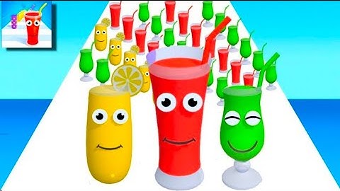 Juice Run Games All Levels Gameplay Android IOS, Walkthrough Mobile Stick Run