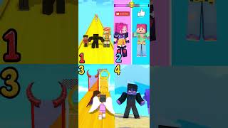 Steve & Alex vs Aphmau, Jinu & Rumi Singing in One Epic Funny Animation! #minecraft #anime #jinu