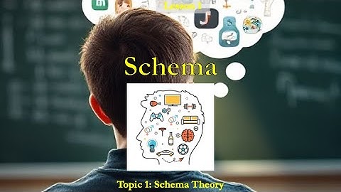 Ch 4 Memory 1.1 Schema Video Tutorial