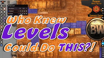 How to Use Levels Module to Create Smart Elevation Maps #foundryvtt #dnd5e #pf2e