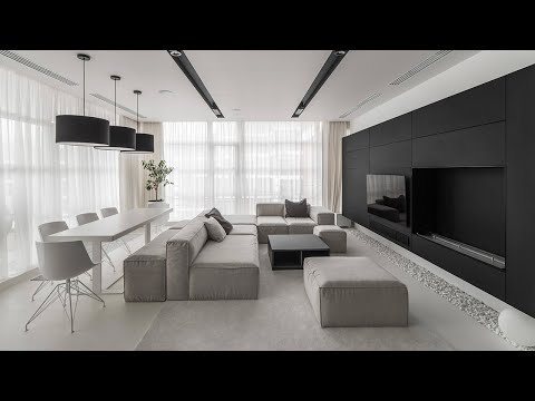 Video: Black & White Volumes Mendefinisikan Modern C House di Timisoara, Romania