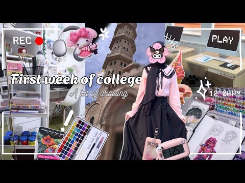 فعاليات اخر ايام العطلة ART VLOG رسم متواصل لشهر عملت Interactive Sketch Book Page تزيين ظروف 