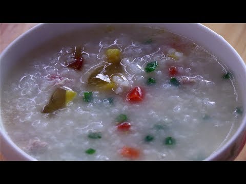 Preserved Eggs - Lean Meat - Porridge [Most Beautiful Home Cooking]