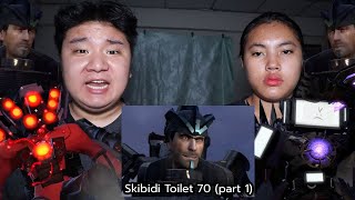 ไททันหัวลำโพงโชว์โหดอยู่ในโหมดบ้าคลั่ง Skibidi toilet 70 (Part 1)