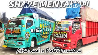 SHARE MENTAHAN VIDEO TRUCK ABA GAUL × PUTRA MADURA !!! [ OL3n6 Tipis² di Tol ]