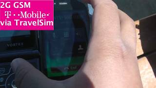 T-Mobile 2G GSM at San Carlos Beach in Monterey, CA (via TravelSim) - FTM, outgoing call/SMS test