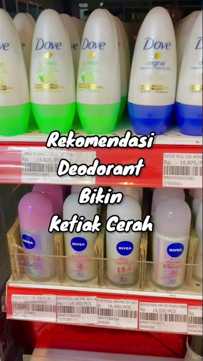 Rekomendasi Deodorant Bikin Ketiak Cerah 💁‍♀️ #shorts