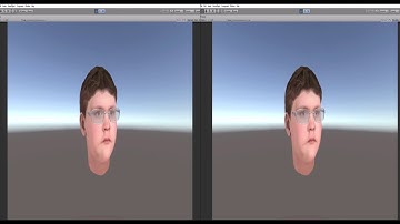 UNITY PHOTOGRAMMETRY 3D FACE TEST - 3D SBS Version