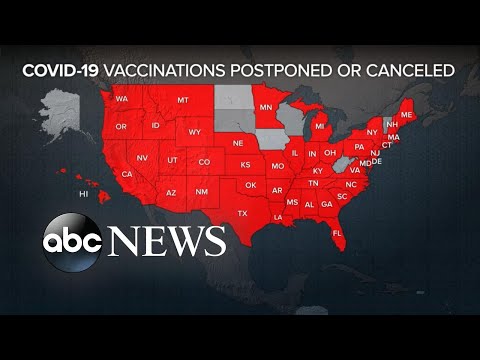 Winter weather slows delivery of vaccine doses across US - WNT.