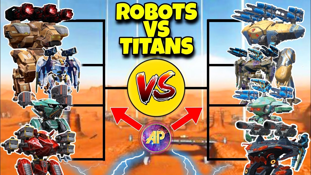 🔥 ALL ROBOTS VS TITANS ABILITIES COMPARISON! || WAR ROBOTS WR ||