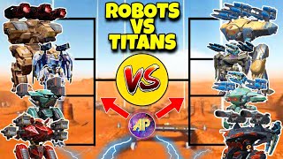 🔥 ALL ROBOTS VS TITANS ABILITIES COMPARISON! || WAR ROBOTS WR || screenshot 3