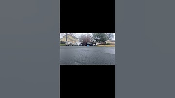 Wheelies in the rain with the Arrma Outcast! #rc #wheelie #shorts