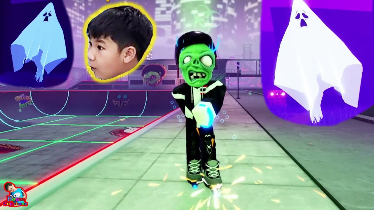 ผจญภัยบ้านผีสิงที่ลานสเก็ต Roblox