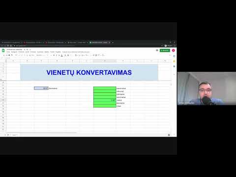 Video: Kaip Konvertuoti Vienetus