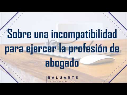 ¿Puede Un Profesor De Derecho Ejercer La Profesión De Abogado?