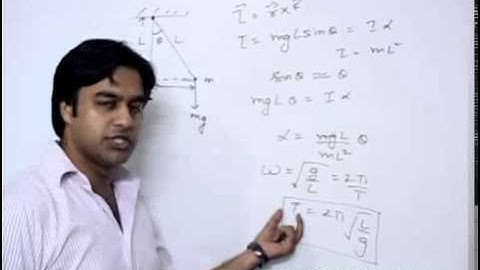 Angular Simple Harmonic Motion Part-7