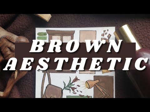 Brown Aesthetic ✨ | Brown Art | Chocolate Art !