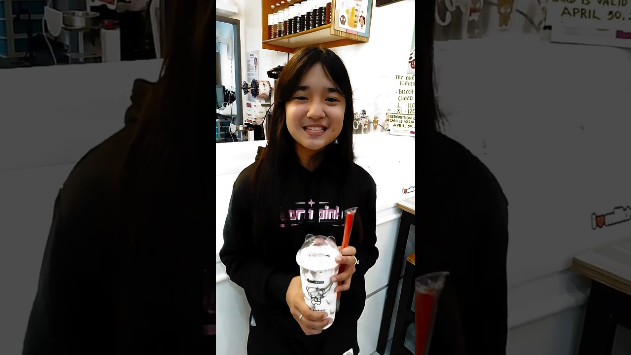 I Love Milktea San Pedro Branch (Mini Vlog) Bella Lil Kap