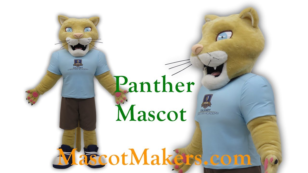 Panther Mascot costume - YouTube