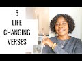 5 Bible Verses That Will Change Your Life FOREVER!