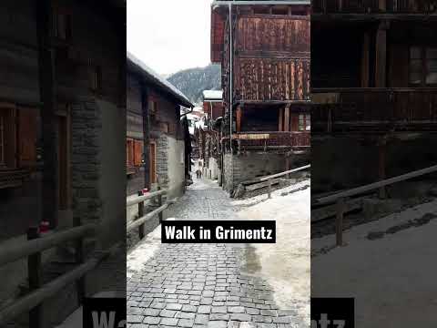 Grimentz in three views: village walk, alpine setting and Moiry Glacier