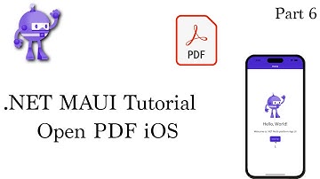 Exploring the Power of .NET MAUI: Open PDF Files - iOS