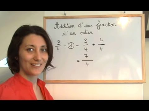 Vidéo: Qu'est-ce qu'un nombre entier et une fraction ?