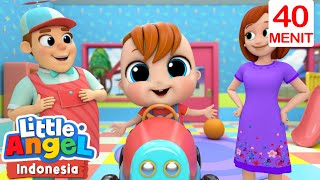 Potong Rambut Pertama Kali✂️ | Little Angel | Kartun dan Lagu Anak | Moonbug Kids Indonesia