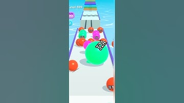 How to play Ball Run 2048 level 599 #ballrun #5minutestech #level599