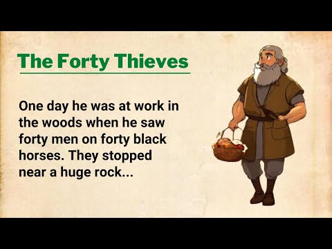 Learn English Through Story Level 2 ⭐ English Story - The Forty Thieves