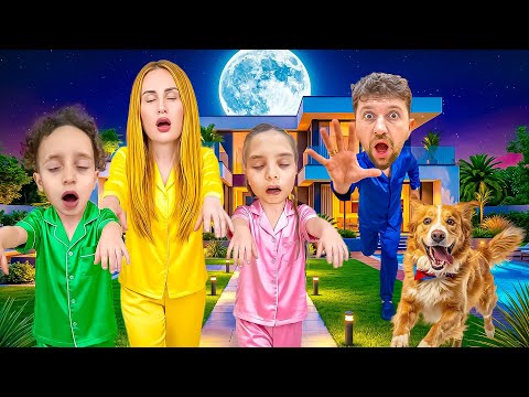 KUZEY ELİF ANNESİ UYURGEZER OLDU ‼️ BABAMI KORKUTTUK !!