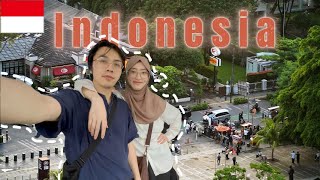 Chinese Muslim First time travel to Indonesia.