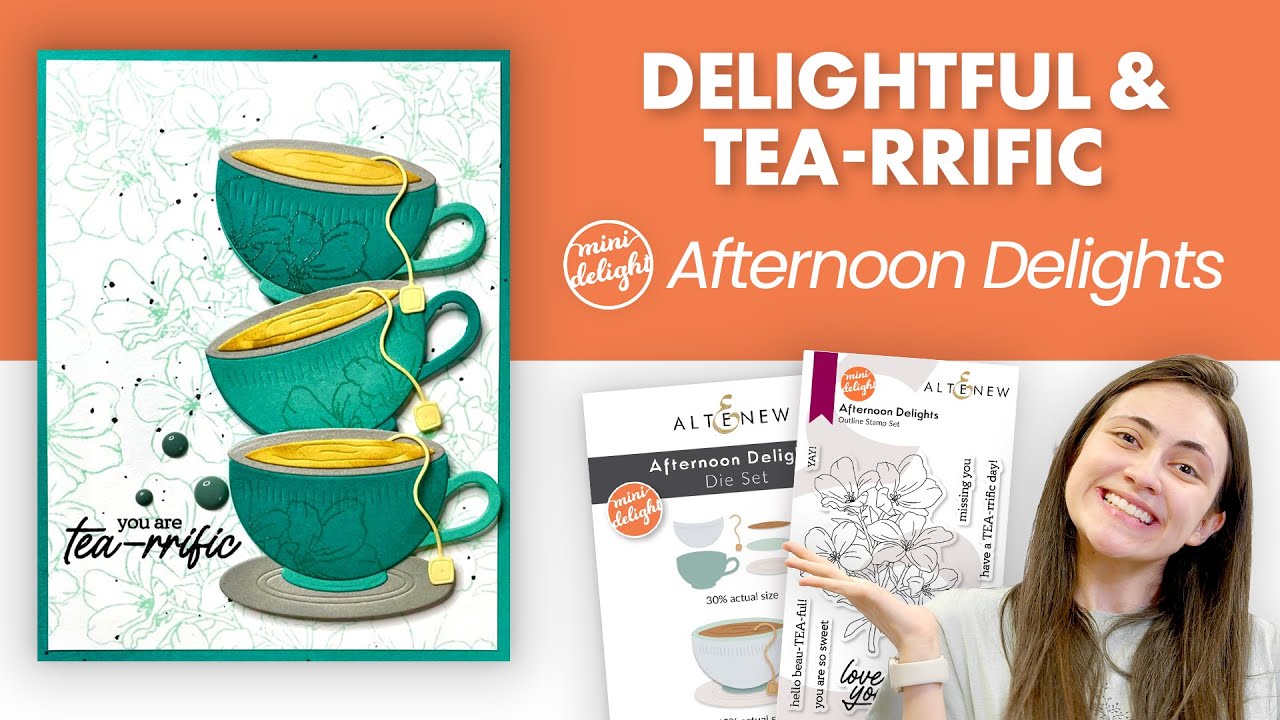 Mini Delight: Afternoon Delights Stamp & Die Set