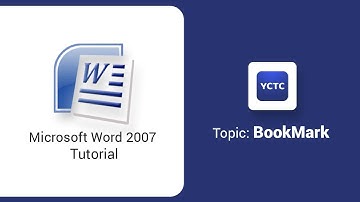 North 24 Pgs Model Youth Computer Training Centre/CITA/Microsoft word 2007/Bookmark