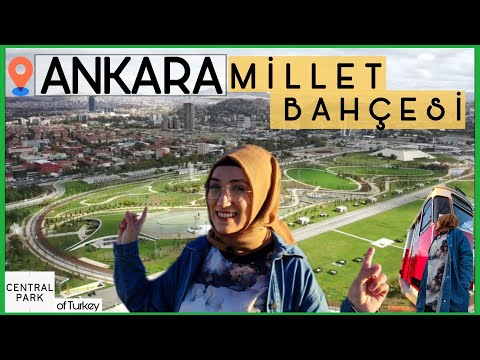 Ankara Millet Bahçesi - Ankara Gezilecek Yerler - Gezi Vlog