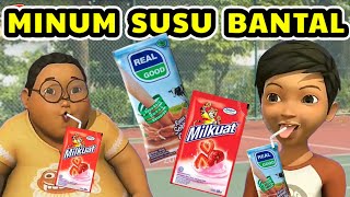 Adit Sopo Jarwo Minum Susu Bantal Realgood & Milkuat