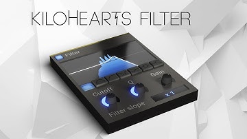 Kilohearts Filter – Common Filter Effects